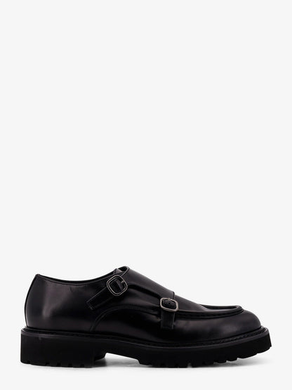 doucal's-double-buckle-leather-shoe