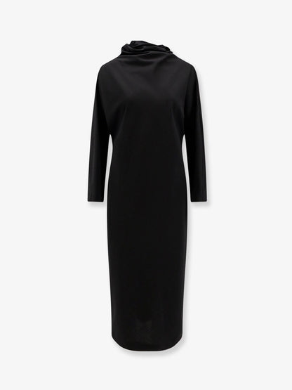 alberta-ferretti-wool-blend-midi-dress