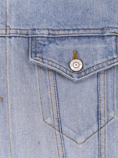 Washed out denim jacket