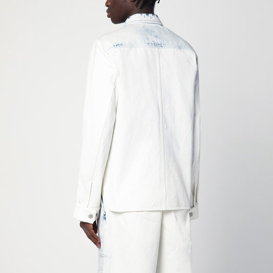 Faded Blue Denim Shirt