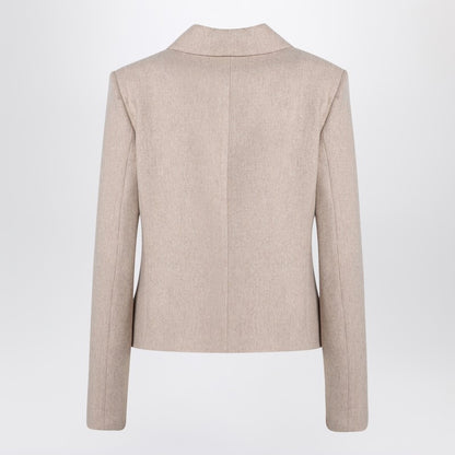 Mille Beige Double-breasted Jacket