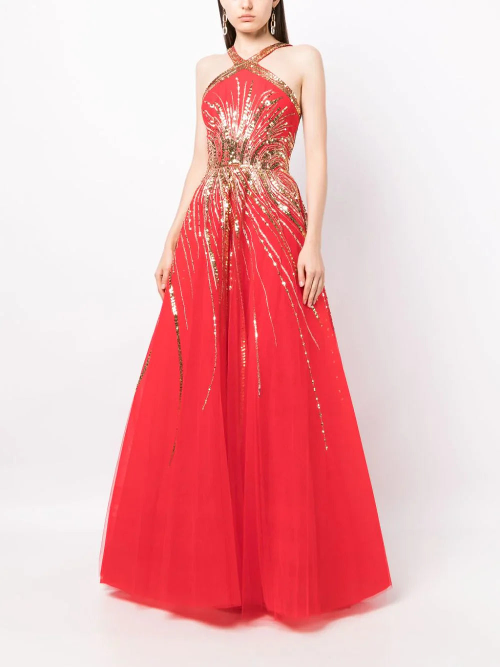 tulle-beaded-dress-with-halter-neckline-rtwss23-5