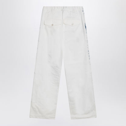 Light Blue Jeans With Drawstring