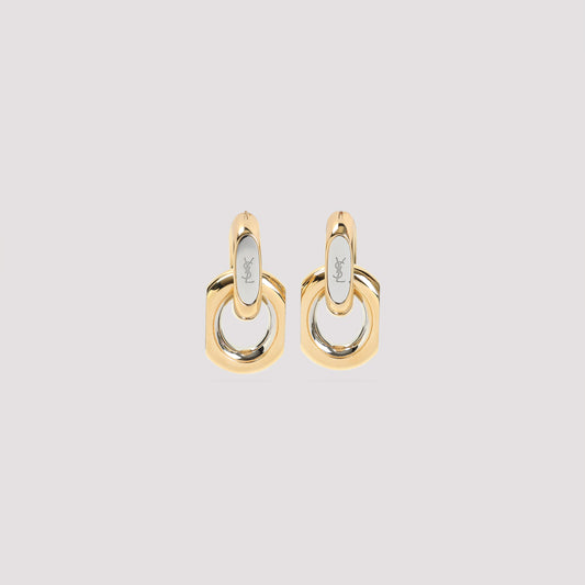 Gold BO Maillons Brass Earrings