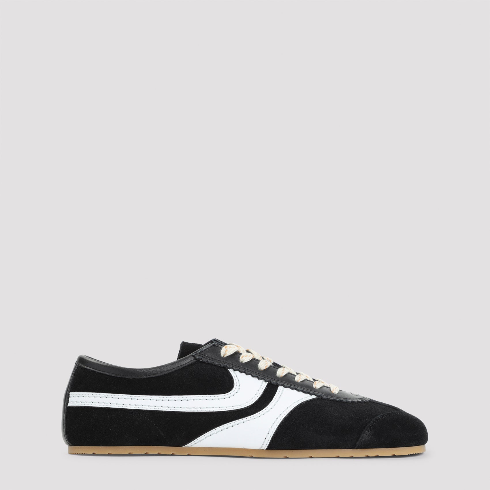 calf leather sneakers-image-1