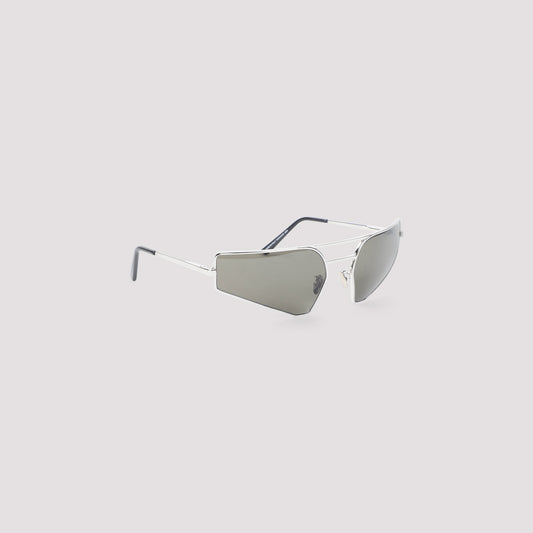 prong silver sunglasses-image-1