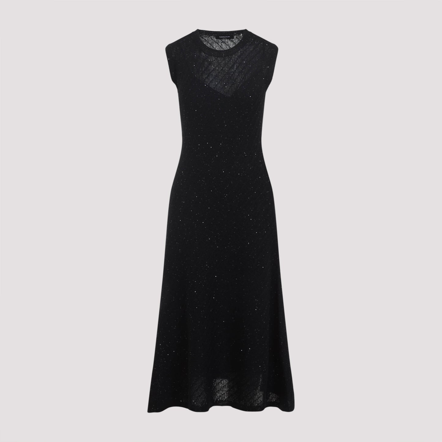 virgin wool midi dress-image-1