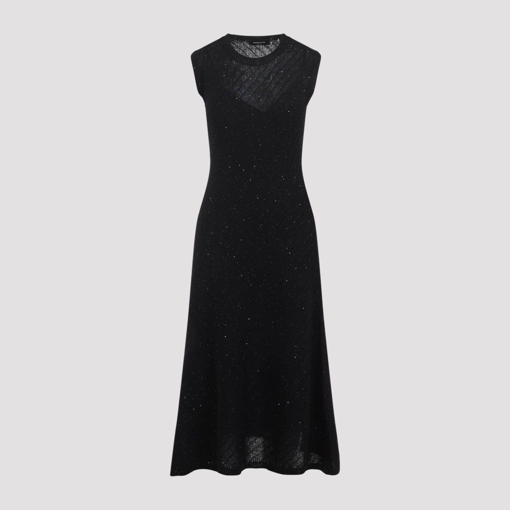 virgin wool midi dress-image-1