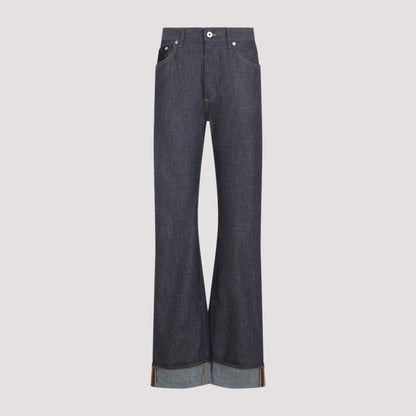 intrecciato pocket jeans-image-1