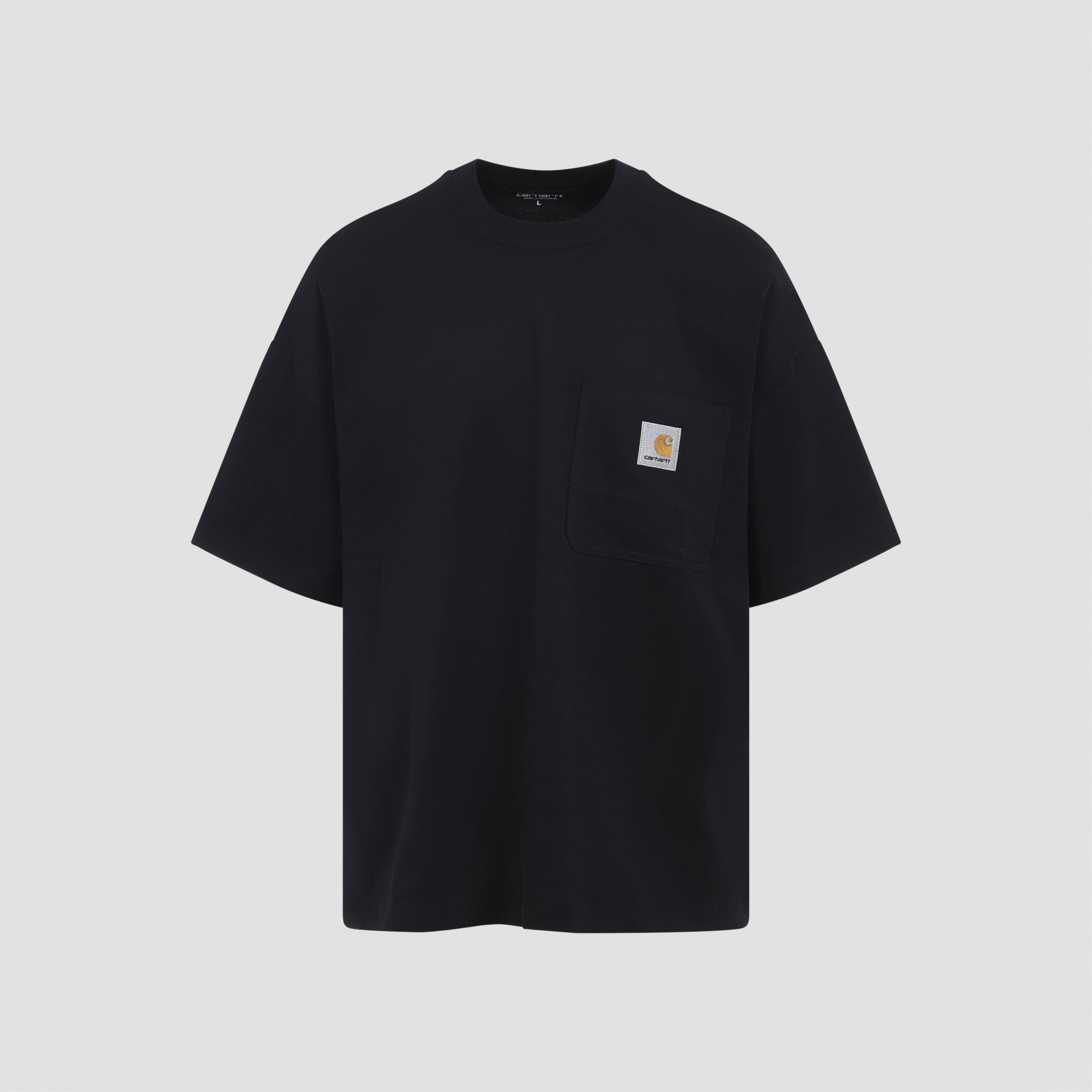 short sleeves work pocket t-shirt-image-1
