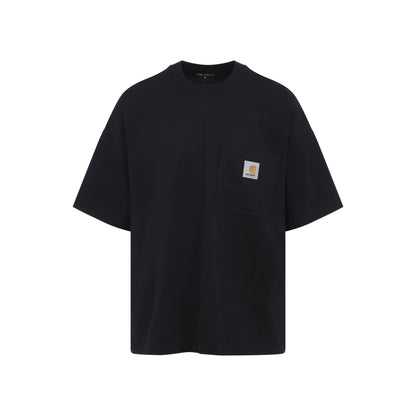 short sleeves work pocket t-shirt-image-2