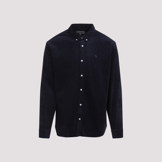 long sleeves madison cord shirt-image-1