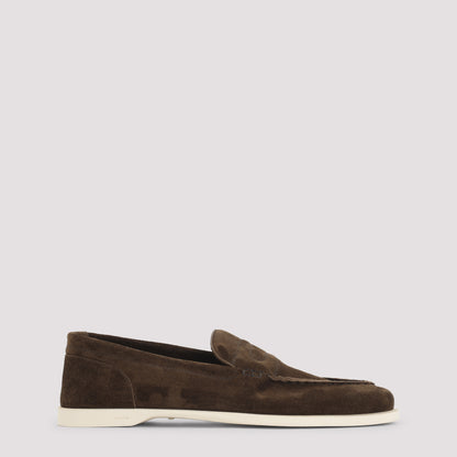 pace suede oval flexi loafers-image-1