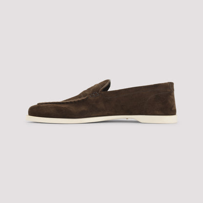 pace suede oval flexi loafers-image-4