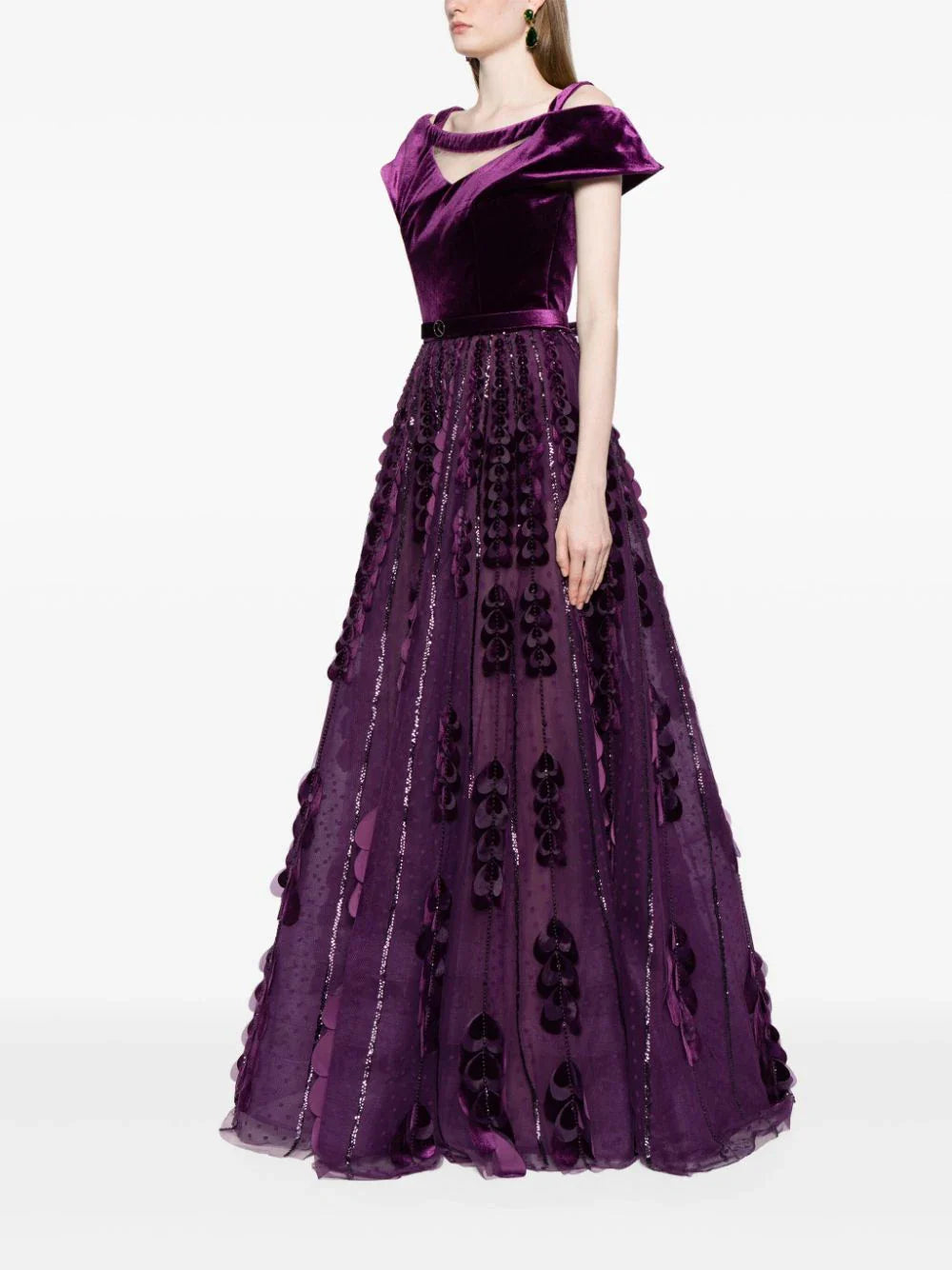 beaded-tulle-skirt-with-velvet-bodysuit-rtwfw23-7