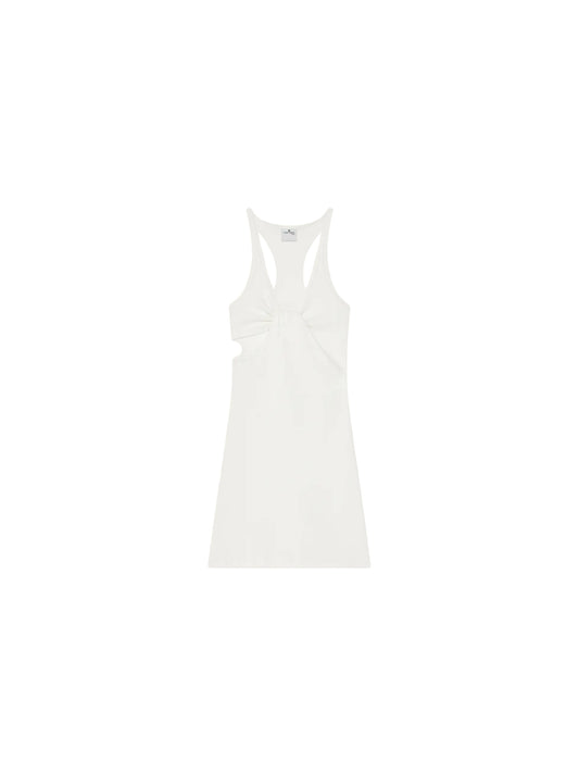 TWIST 90S RIB DRESS