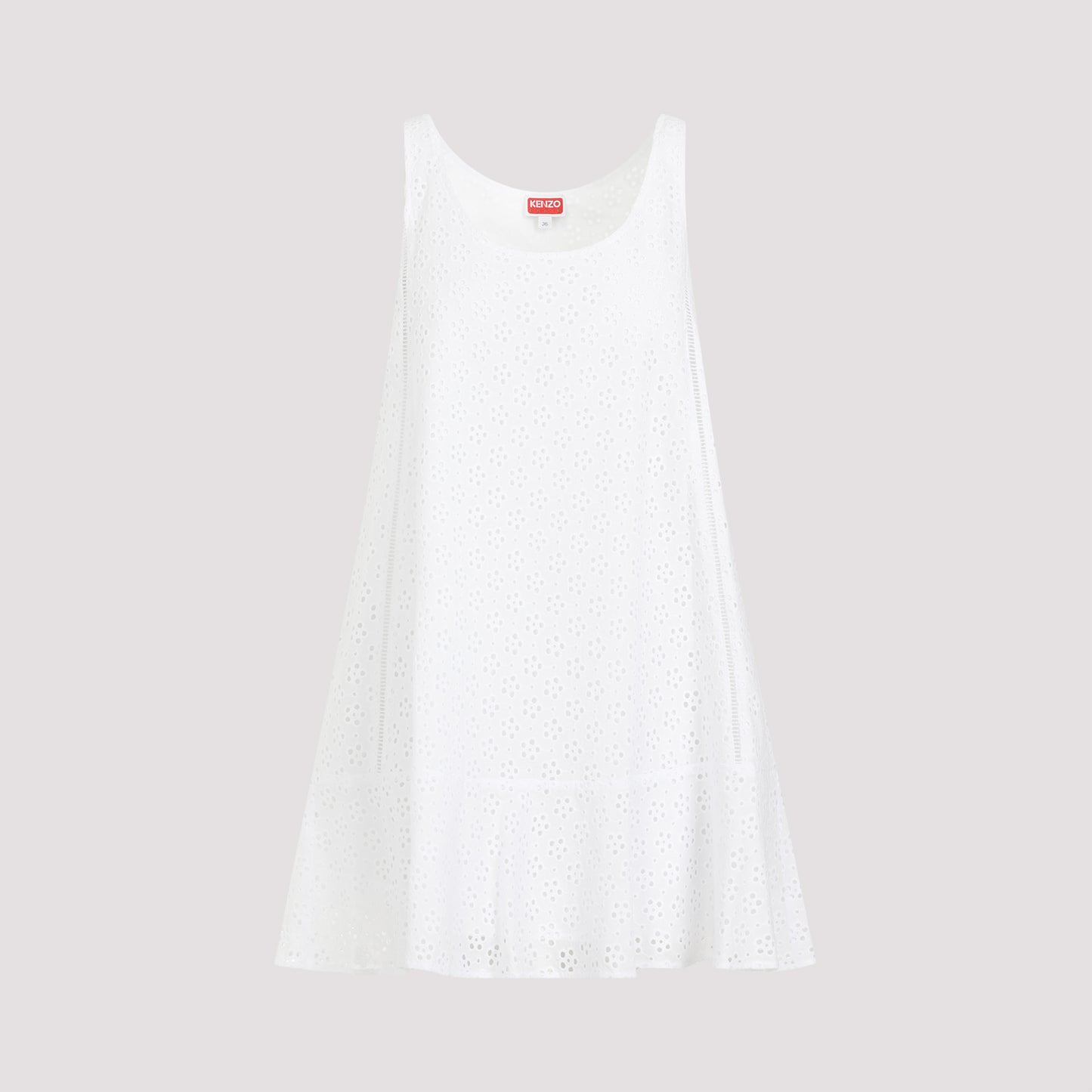 broderie anglaise mini dress-image-1