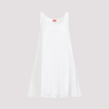 broderie anglaise mini dress-image-1