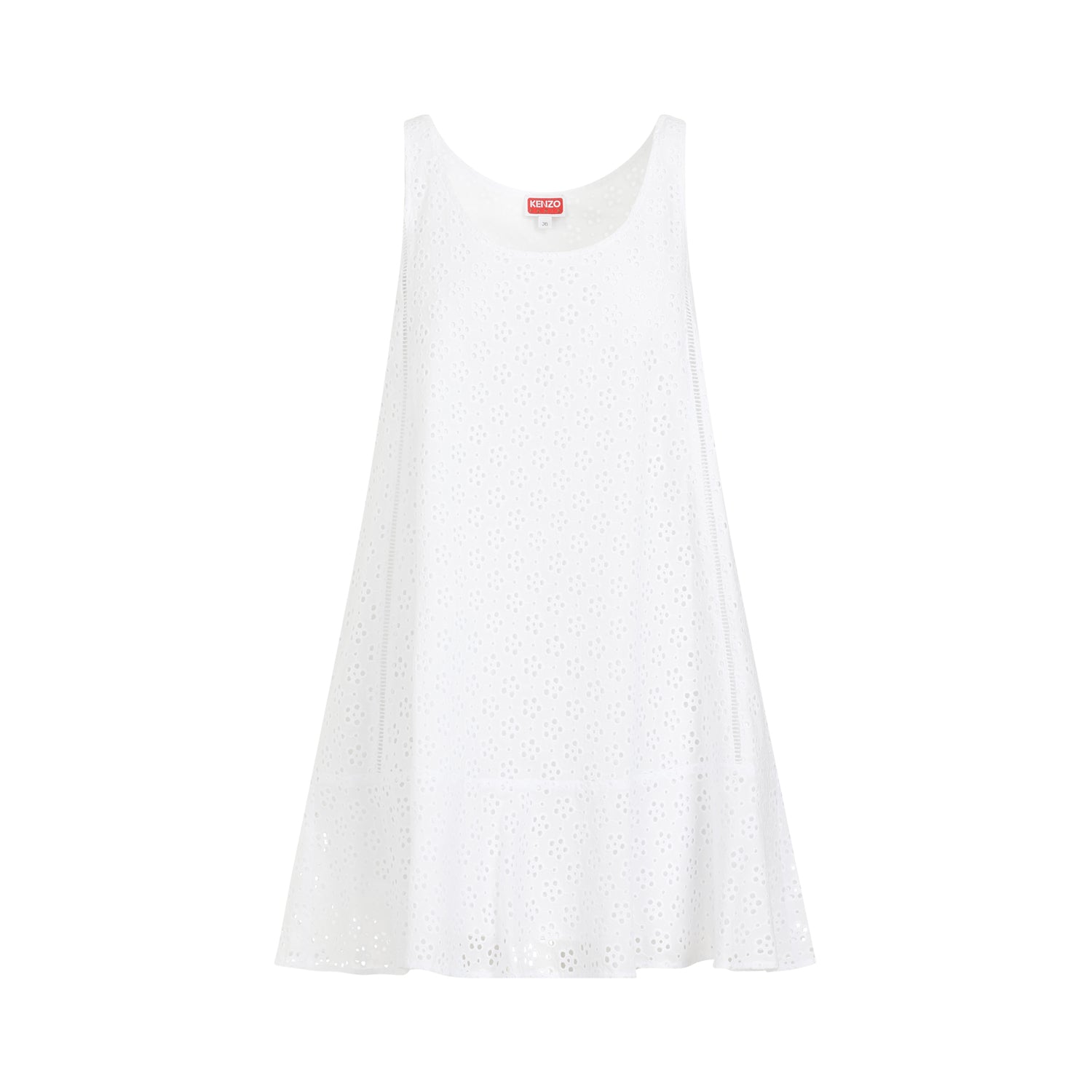 broderie anglaise mini dress-image-2