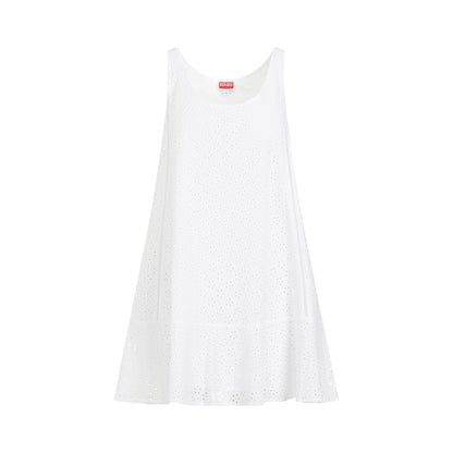 broderie anglaise mini dress-image-2