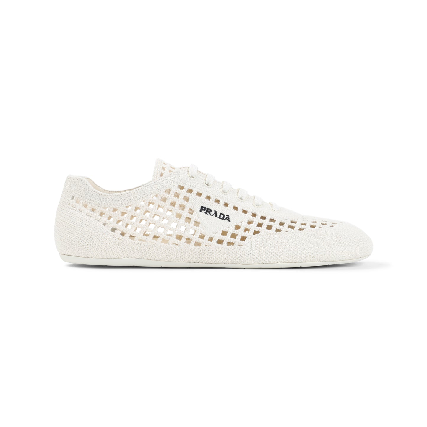 Ivory Collapse Cotton Sneakers
