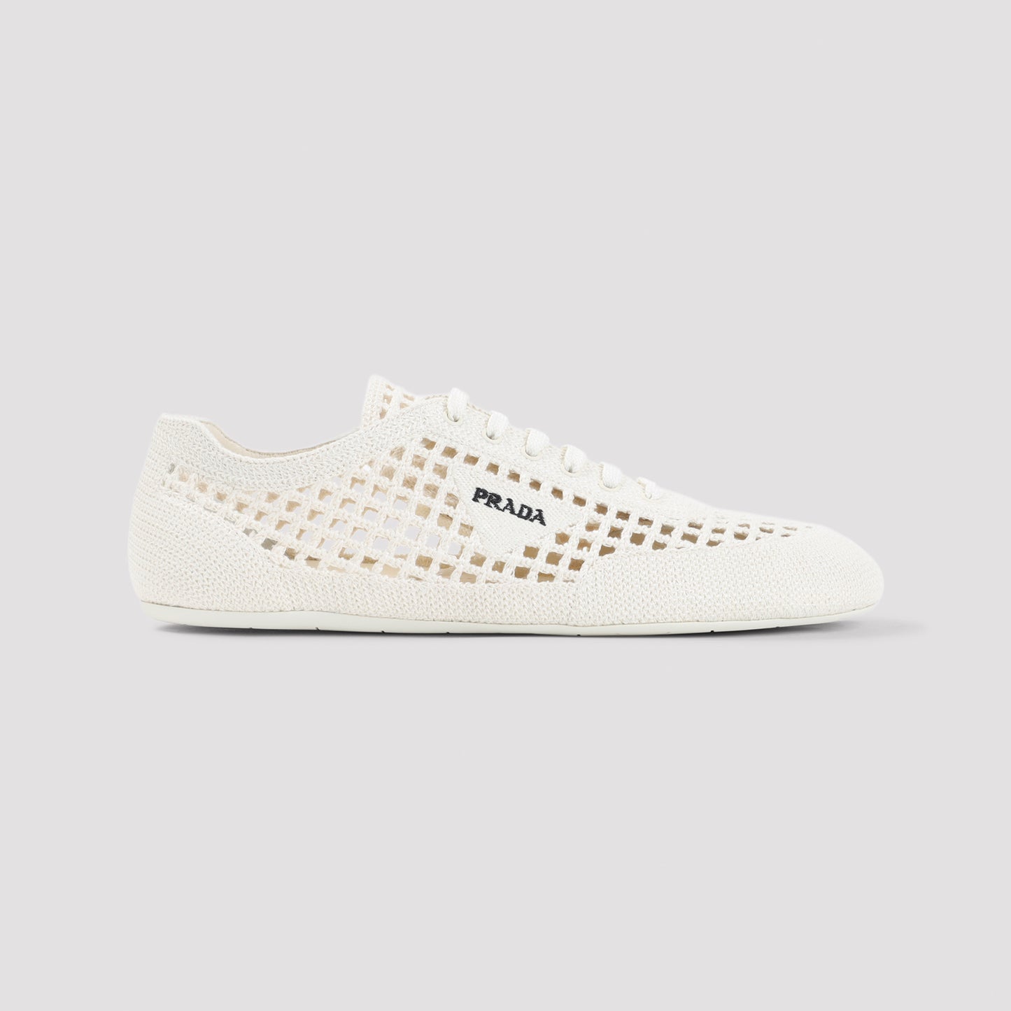 Ivory Collapse Cotton Sneakers