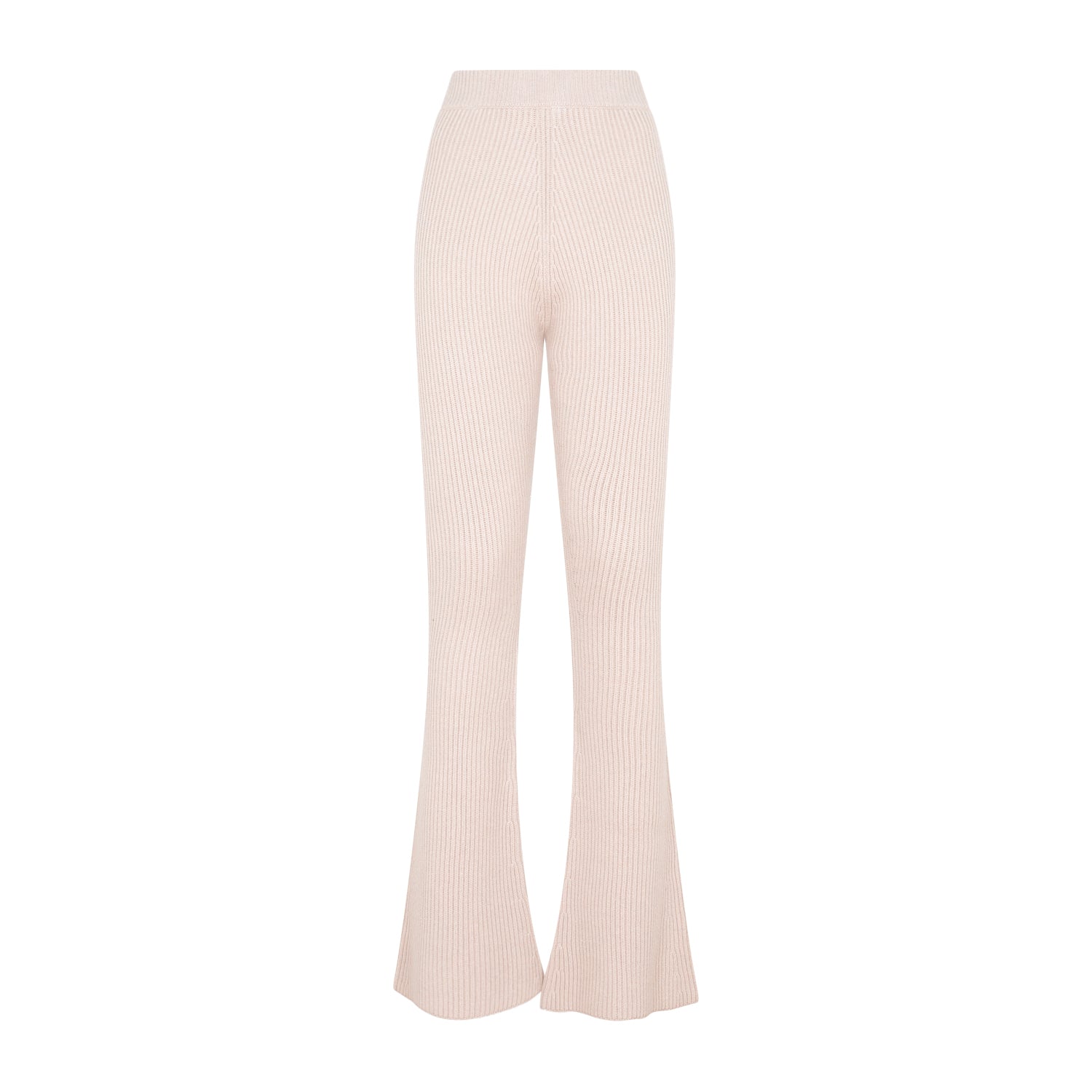 flare knit rib pant-image-2