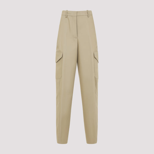 cotton and wool pants-image-1