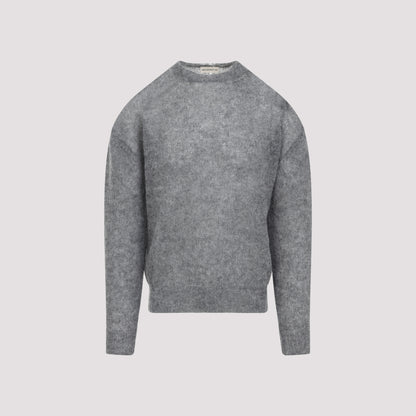 mohair crewneck sweater-image-1