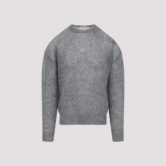 mohair crewneck sweater-image-1