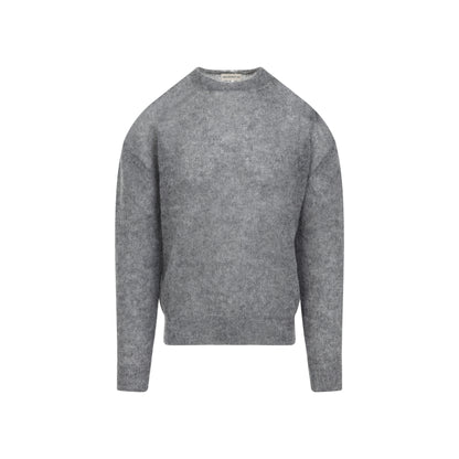 mohair crewneck sweater-image-2