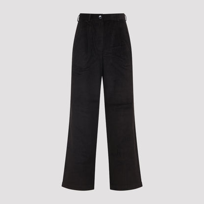 norstrand pleated corduroy trousers-image-1