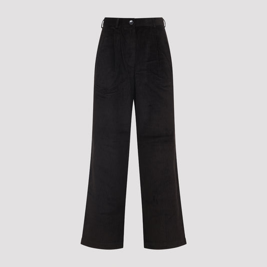 norstrand pleated corduroy trousers-image-1