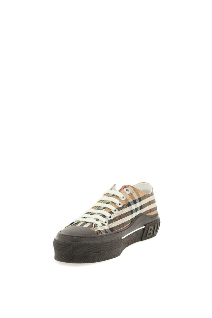NETDRESSED | BURBERRY | VINTAGE CHECK COTTON SNEAKERS
