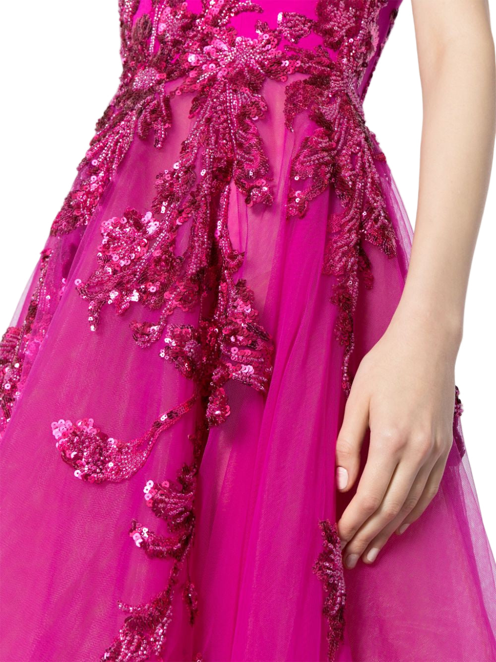 tulle-beaded-dress-with-a-crepe-strapless-top-rtwss24-4