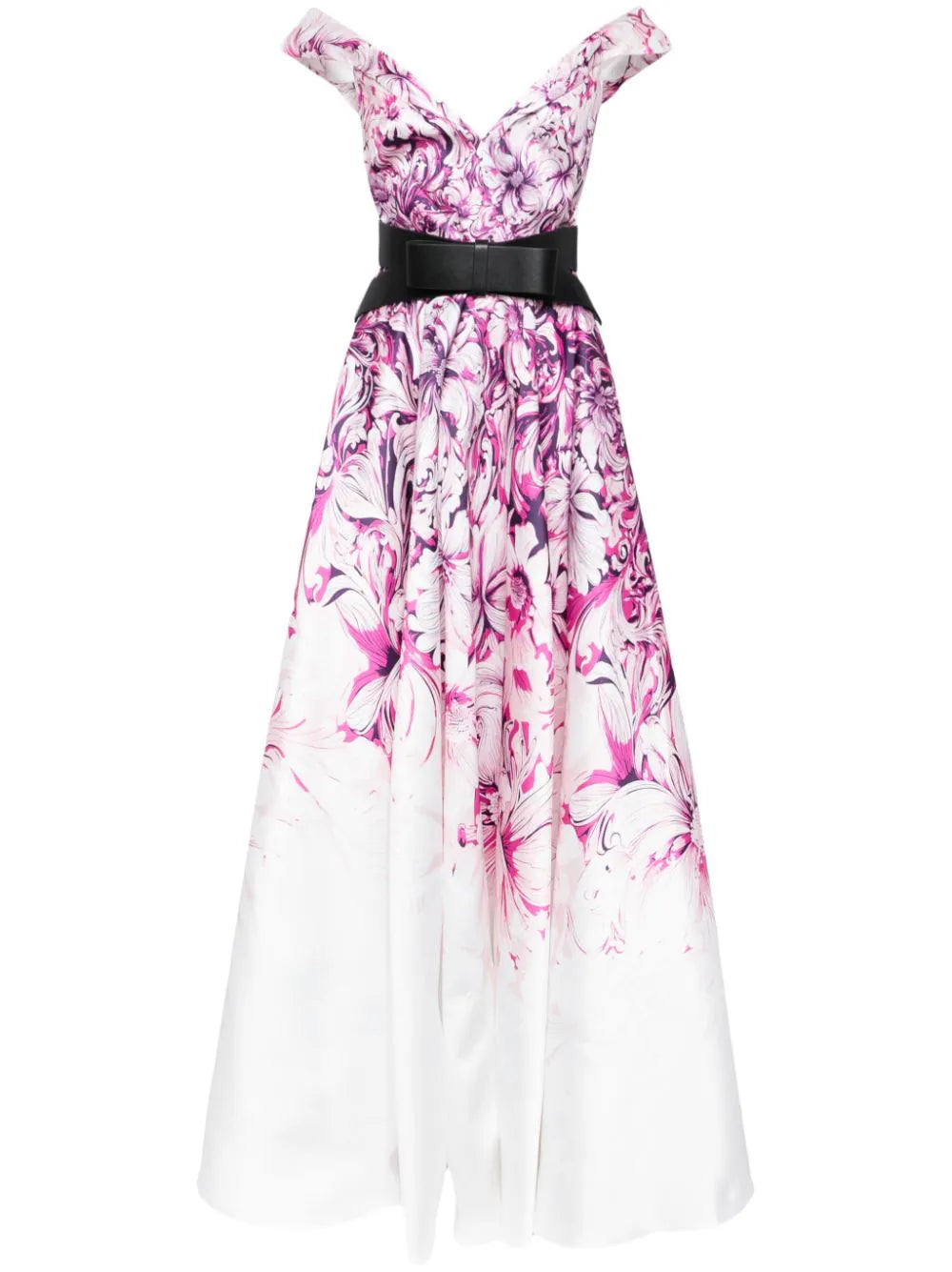 mikado-printed-dress-with-off-shoulder-sleeves-rtwss24-9