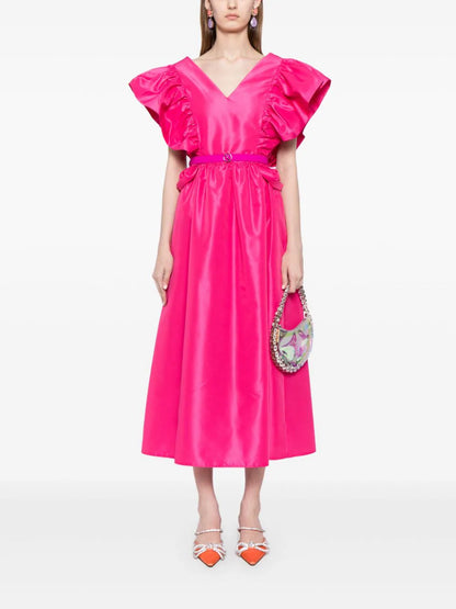 taffeta-dress-with-gathered-sleeves-rtwss24-7