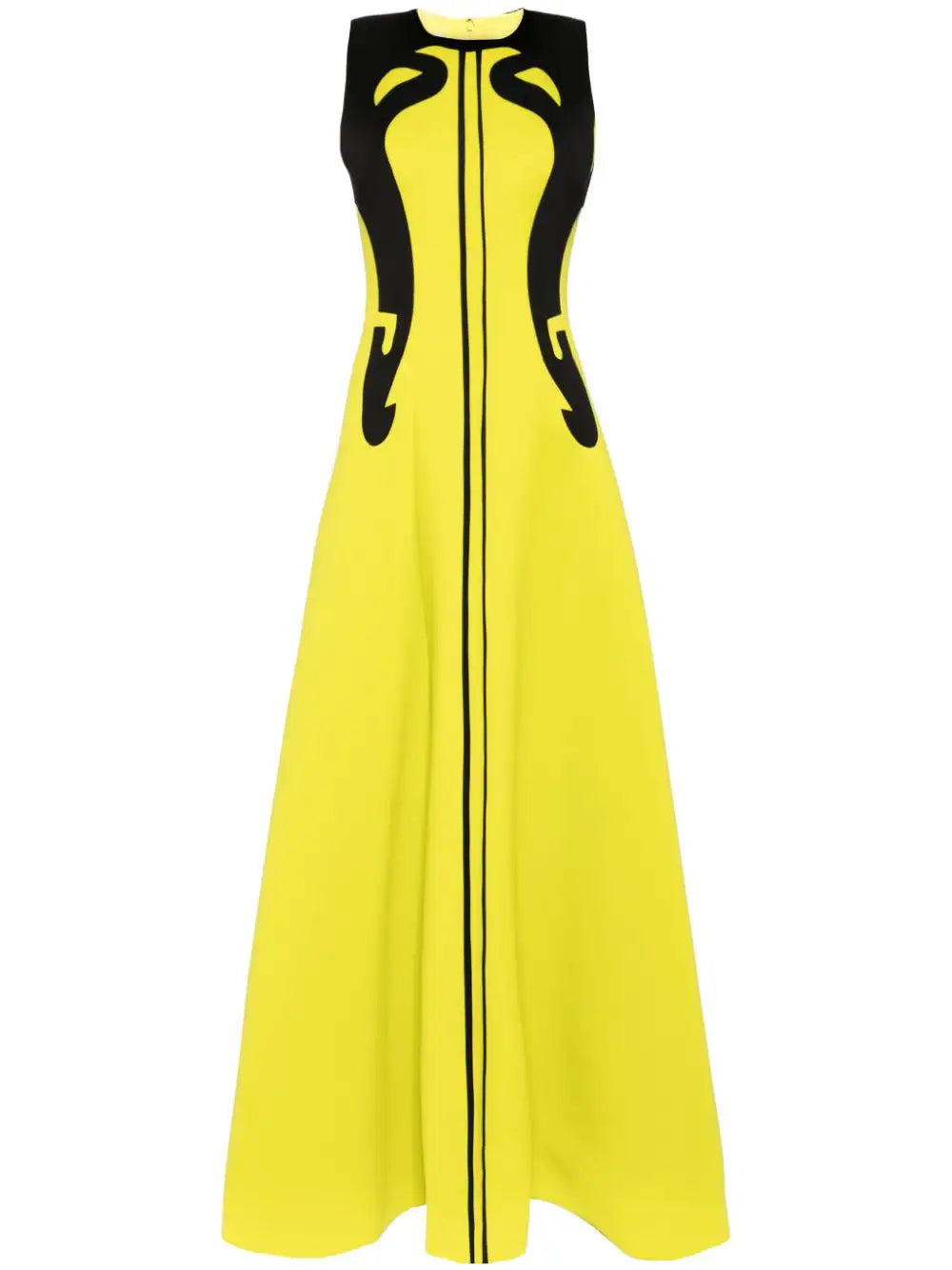 neoprene-dress-with-abstract-contrast-cuts-rtwss24-7