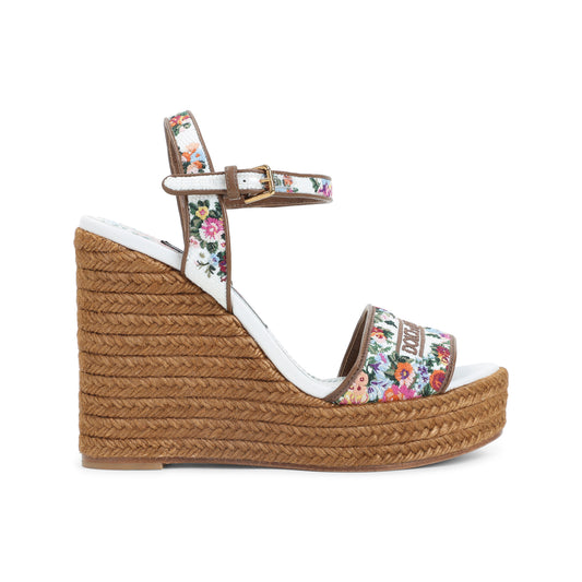 White Wedge Sandals