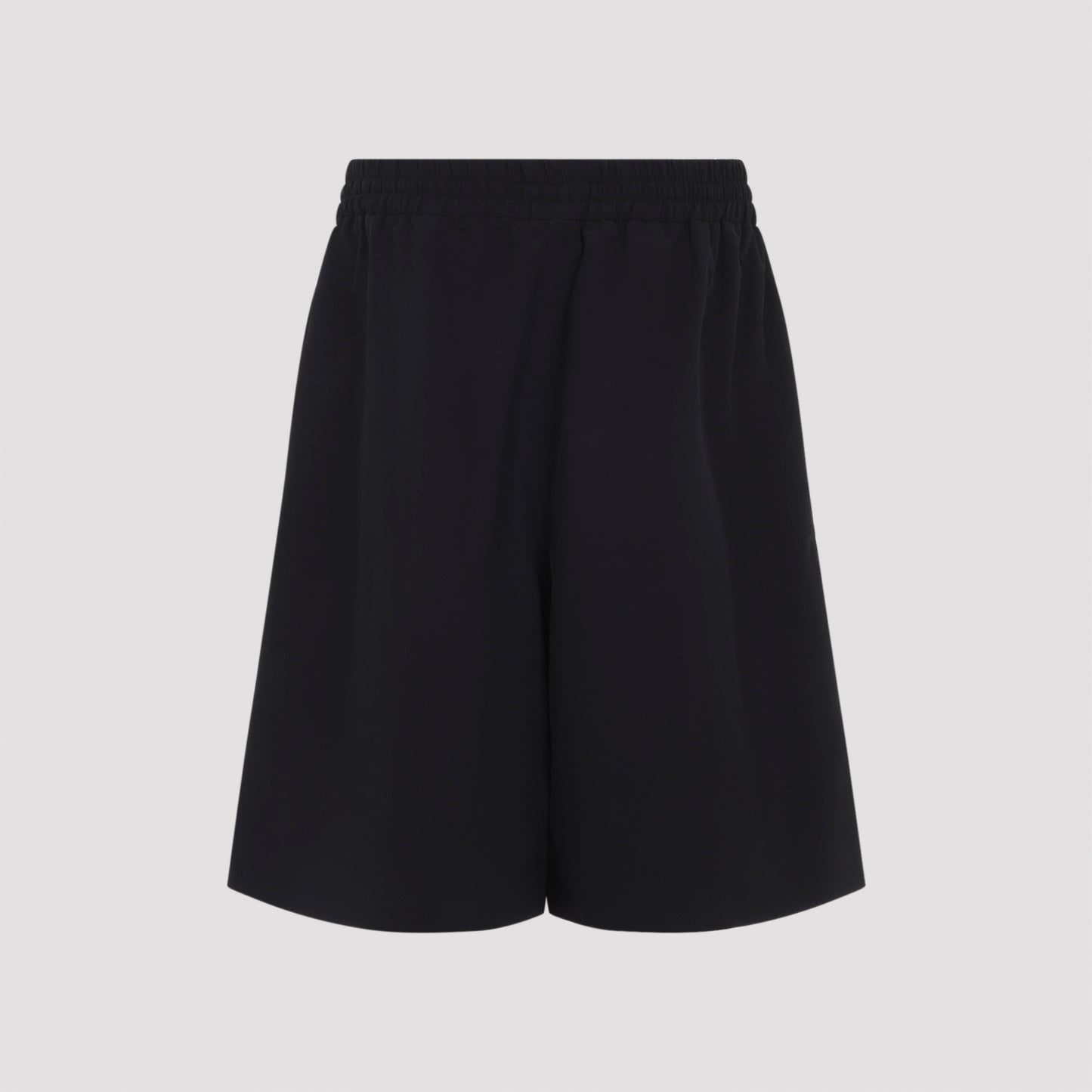 Black Recycled Polyamide Tech Sport Bermuda