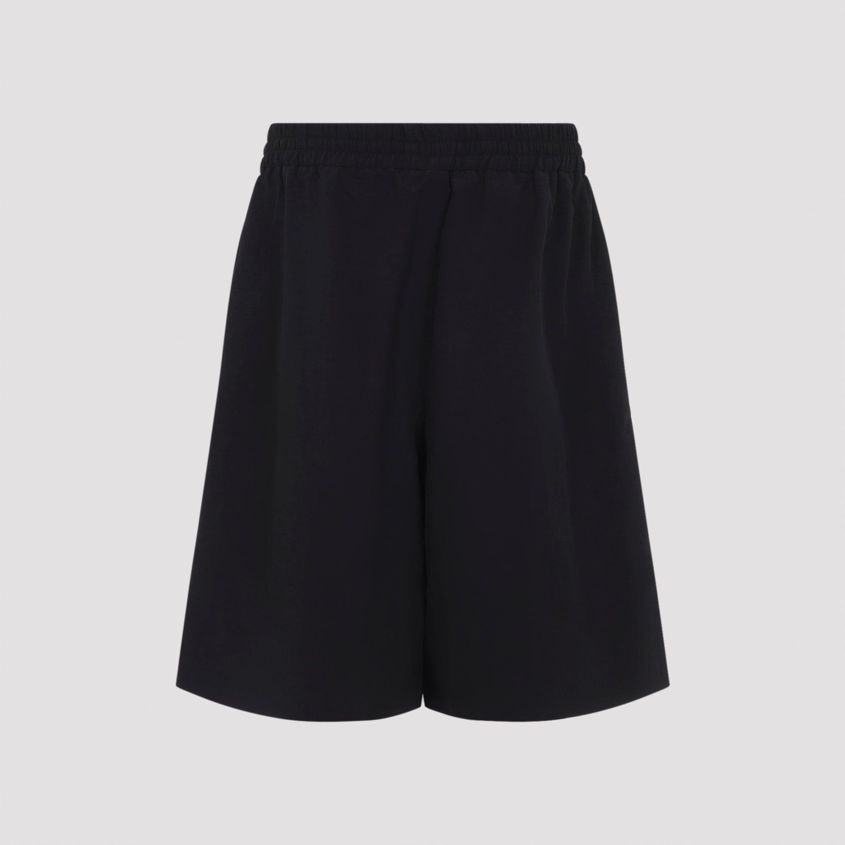 Black Recycled Polyamide Tech Sport Bermuda