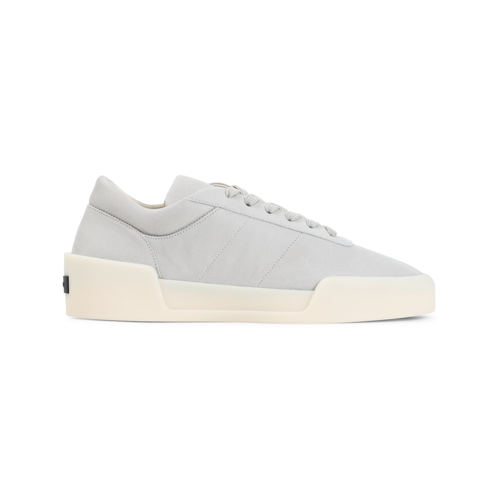 Light Grey Leather Aerobic Low Sneakers