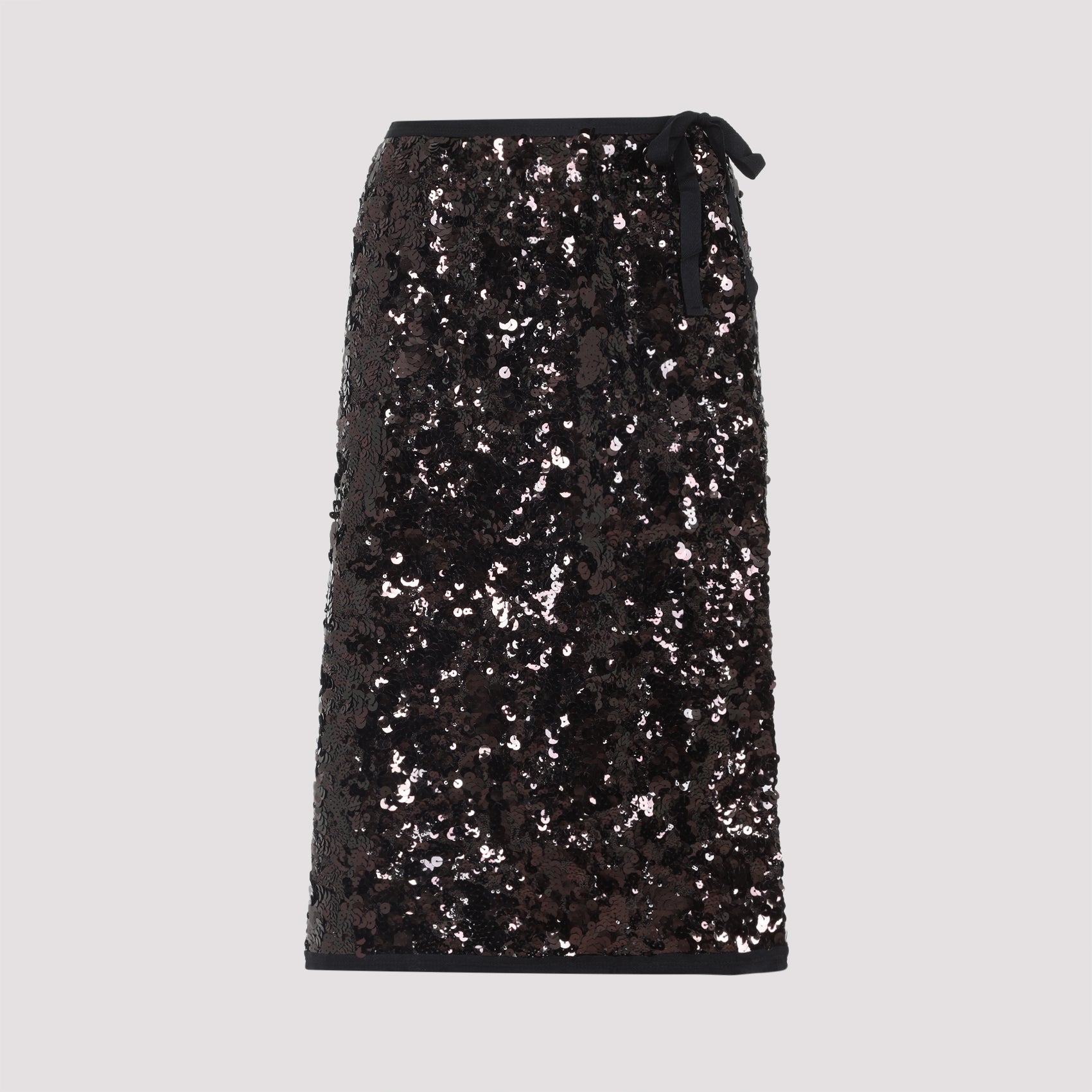 polyamide midi skirt-image-1
