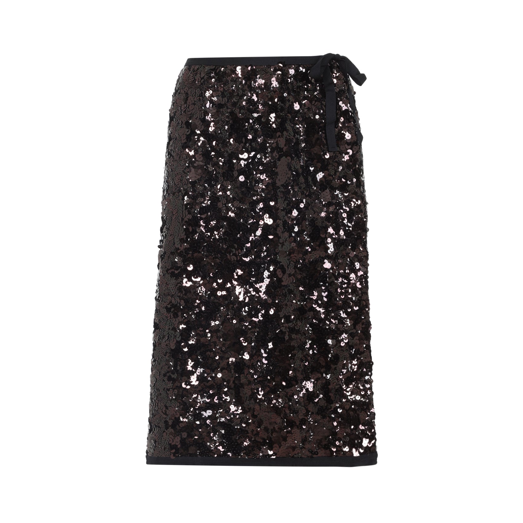 polyamide midi skirt-image-2