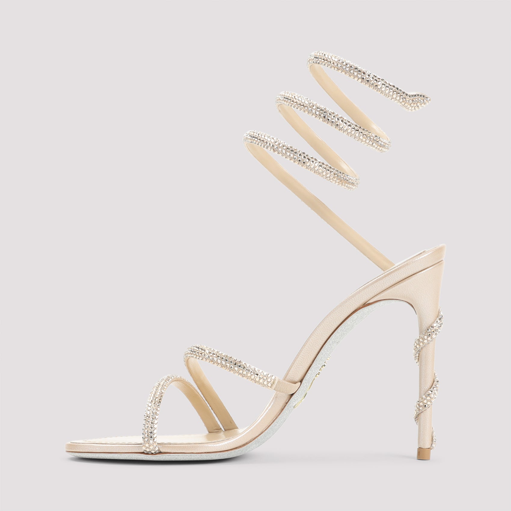 rene caovilla cleo crystal sandals-image-4