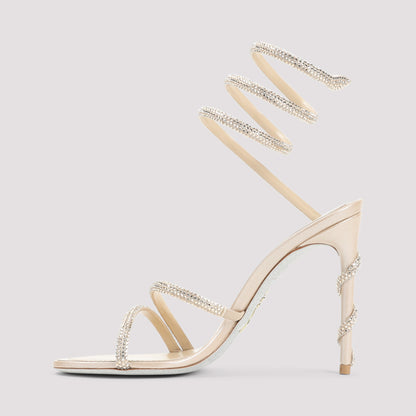 rene caovilla cleo crystal sandals-image-4