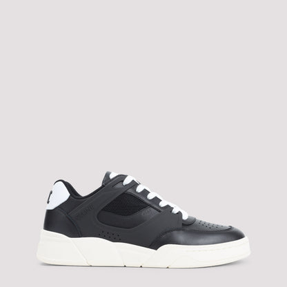 ct-09 leather, rubber and mesh sneakers-image-1