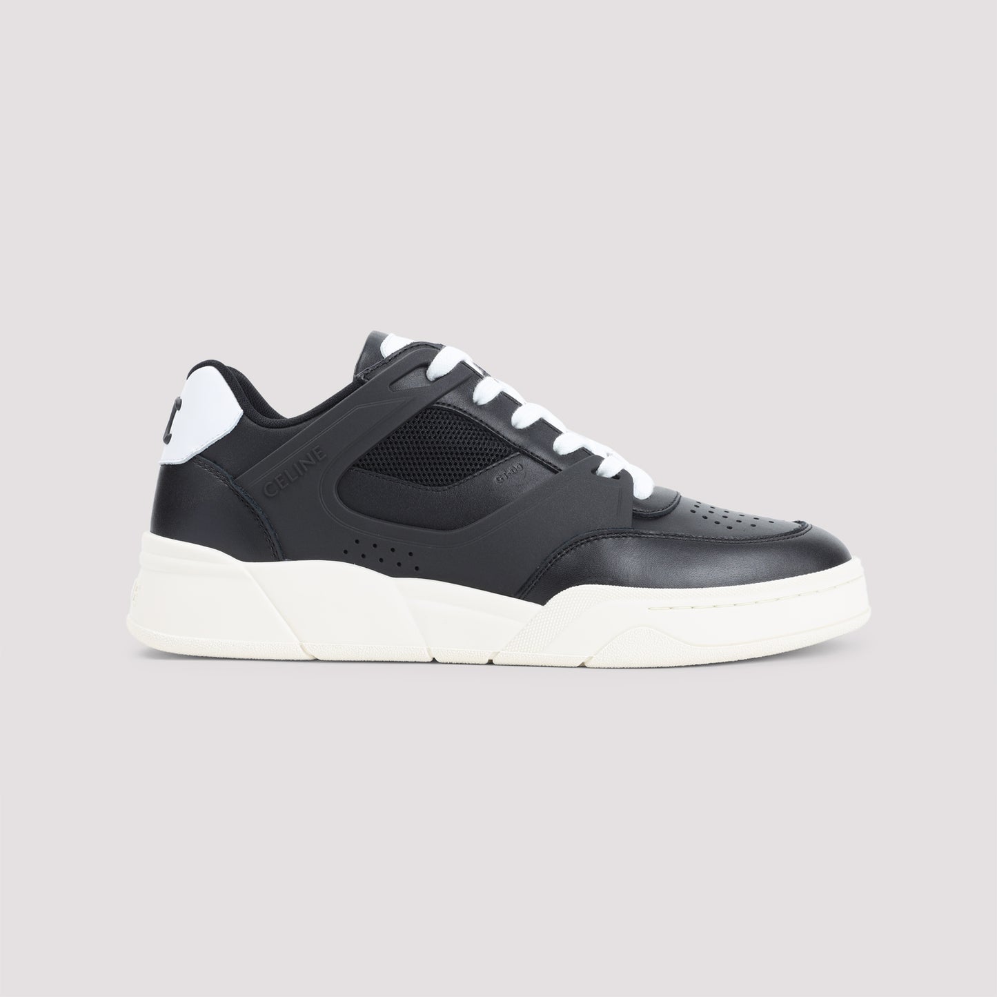 ct-09 leather, rubber and mesh sneakers-image-3