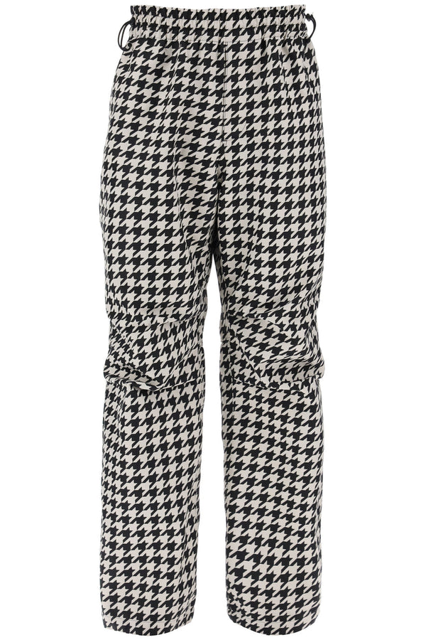 NETDRESSED | BURBERRY | WORKWEAR PANTS IN HOUNDSTOOTH