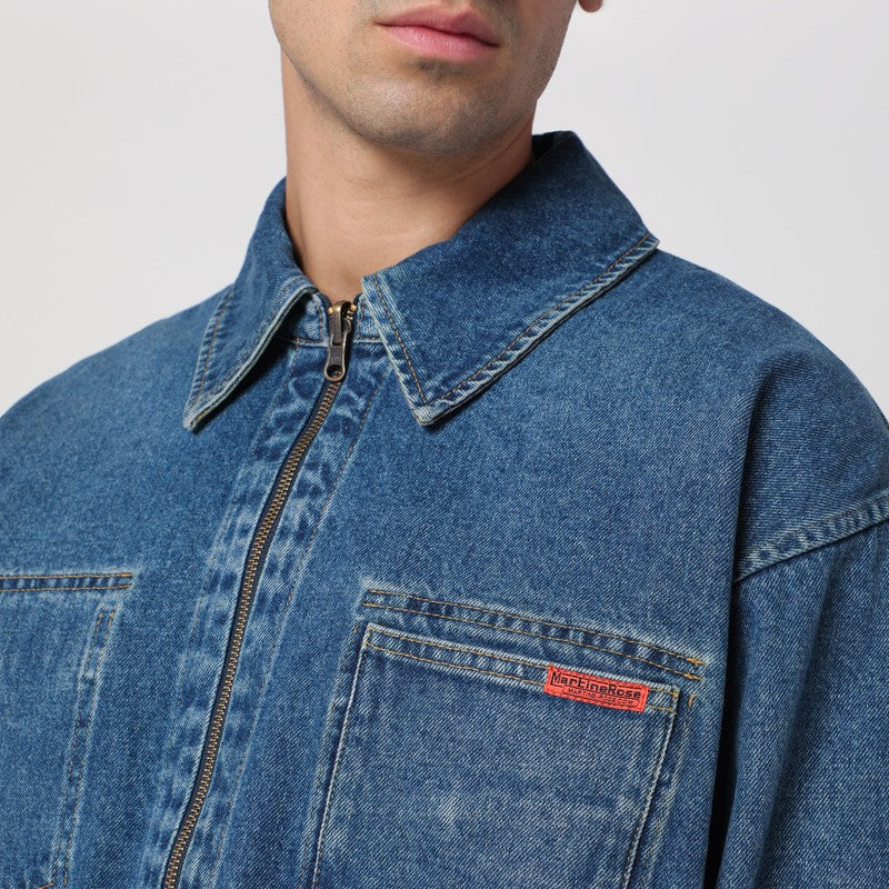 Reversible Denim Zip Jacket